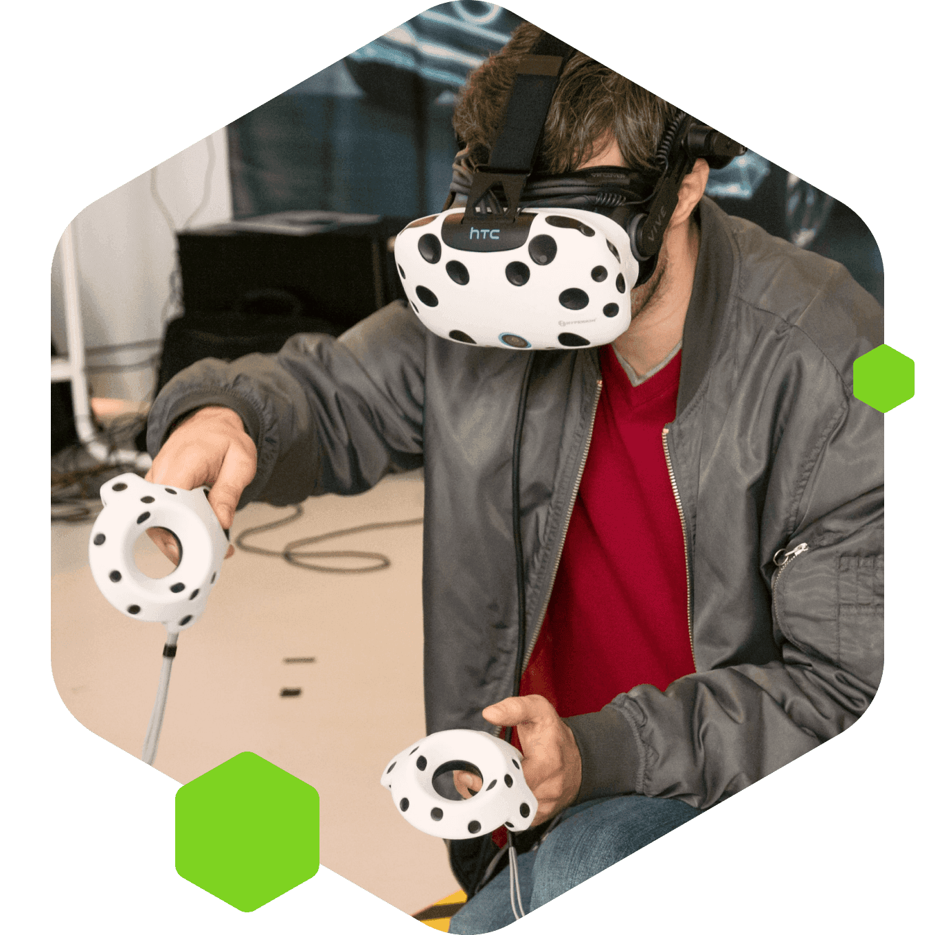 Virtual reality is the term used to describe a three-dimensional, computer generated environment which can be explored and interacted with by a person.